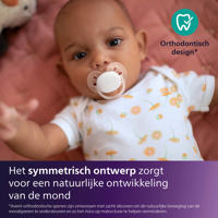 thumbnail: Philips AVENT Ultra Soft Superzachte siliconen fopspeen (0-6 mnd) – Voor gevoelige huid – 2 stuks - SCF091/38