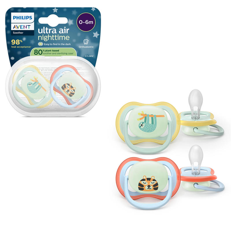philips-avent-ultra-air-nighttime-glow-in-the-dark-fopspeen-0-6-mnd
