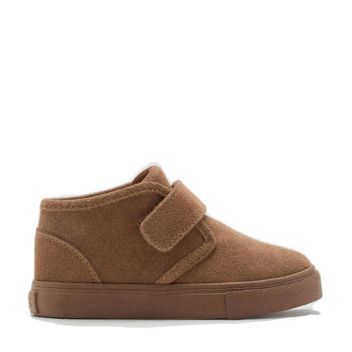 Mango Kids suède sneakers camel Jongens Suede Effen - maat 24(14,8cm) afbeelding