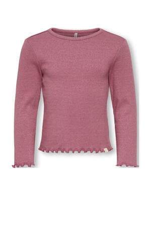 top roze gebreid