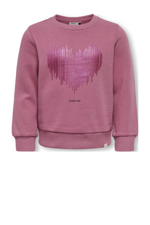 sweater roze met pailletten