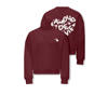 KIDS ONLY GIRL sweater met backprint donkerrood