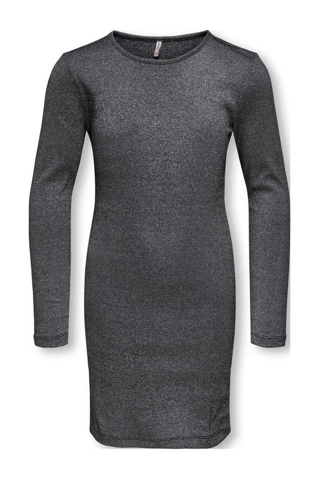 KIDS ONLY GIRL jurk met glitter zwart