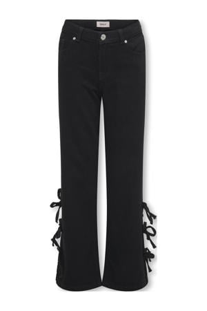 wide leg wide leg jeans black denim