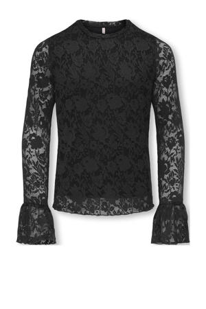 blousetop zwart