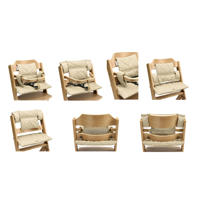 thumbnail: Meyco stoelverkleiner meegroei Sweet Heart beige/wit