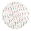 Meyco rond boxmatras hoeslaken Sweet Heart wit/rood