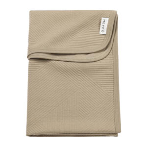 Jacquard wiegdeken Pure taupe