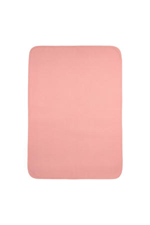 Jacquard wiegdeken rose