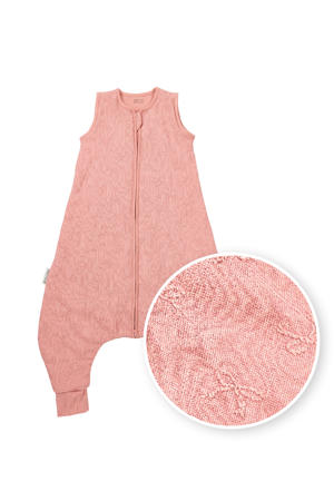 gevoerde winter slaapoverall jumper Bow roze