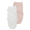 Meyco swaddle inbakerdoek Mini Panther -set van 2 soft pink 0-3 maanden
