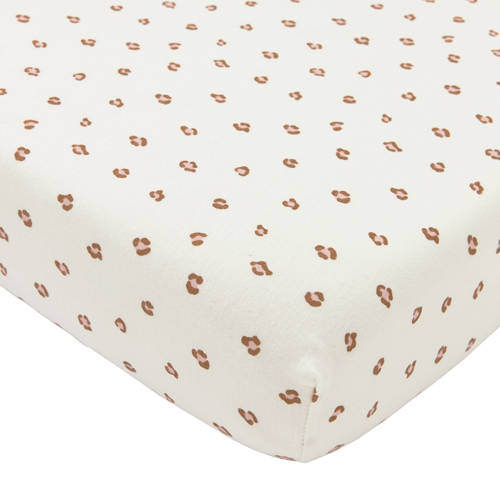 Meyco junior bed hoeslaken Mini Panther soft pink Roze Dierenprint afbeelding