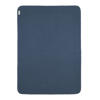 Meyco baby wiegdeken met flanel Pure indigo