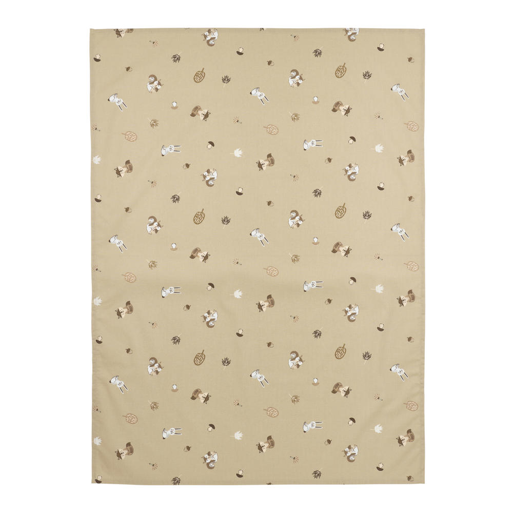 Meyco ledikantlaken Forest Animals sand