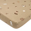 Meyco boxmatras hoeslaken Forest Animals beige