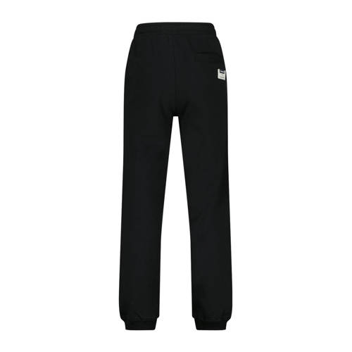 Vingino relaxed joggingbroek zwart Jongens Katoen Effen