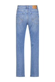 thumbnail: America Today waist straight leg jeans light blue denim