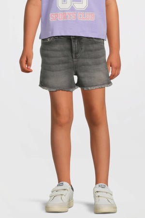 denim short grey denim