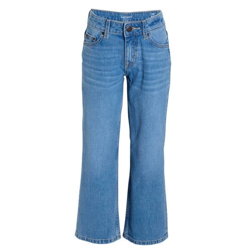 Anytime loose fit jeans light blue denim Blauw Effen - maat 164 afbeelding