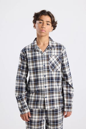 pyjamatop donkerblauw