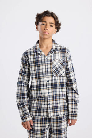 pyjamatop donkerblauw