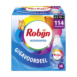 Color Morgenfris vloeibaar wasmiddel  - 6 x 19 wasbeurten - 114 wasbeurten