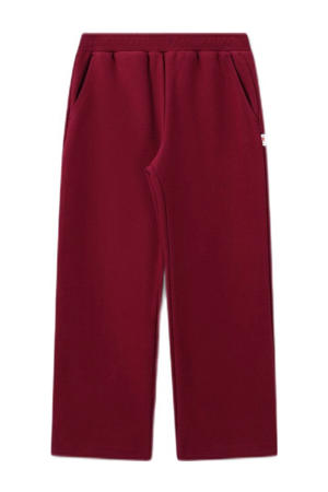casual broek donkerrood