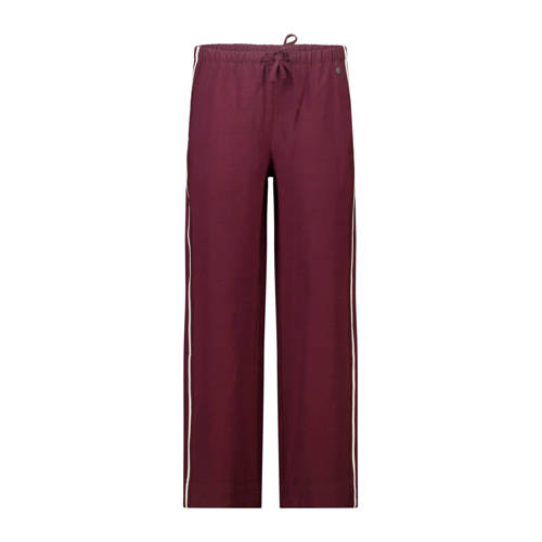 America Today casual broek donkerrood Meisjes Viscose Effen - maat 134/140 afbeelding