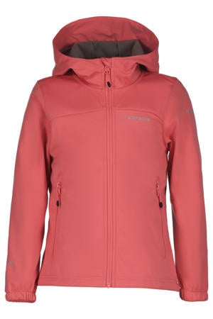 softshell jas Kleve koraalrood