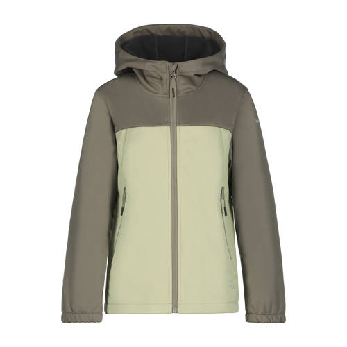 Icepeak softshell jas Kline groen Outdoor jas Jongens Polyester Capuchon - maat 128 afbeelding