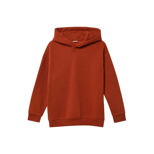 s.Oliver hoodie met backprint donker oranje Sweater Backprint - maat 158/164 afbeelding