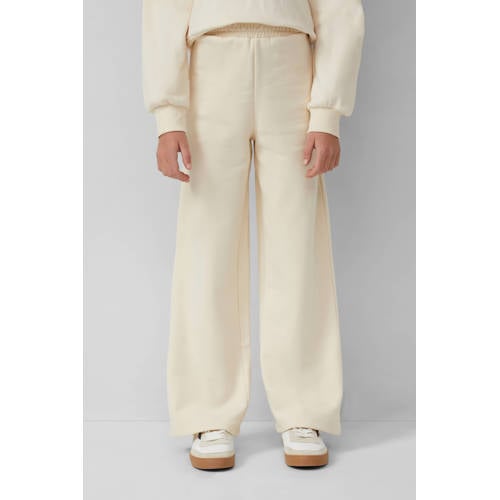s.Oliver casual broek ecru Meisjes Sweat Effen