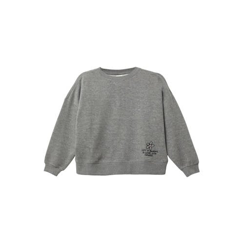 s.Oliver sweater grijs melange Gemêleerd - maat 134/140 afbeelding