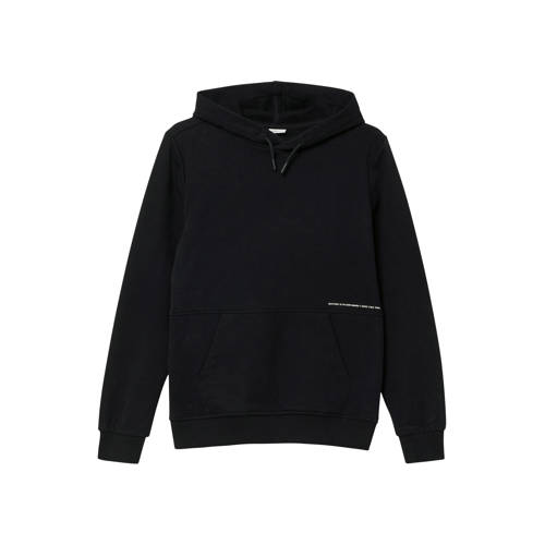 s.Oliver hoodie zwart Sweater Effen - maat 134/140 afbeelding
