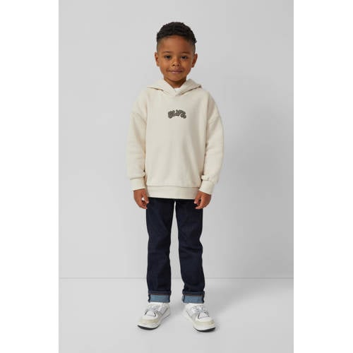 s.Oliver hoodie met backprint ecru Sweater Backprint