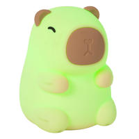 thumbnail: Lucide PINCHA CAPYBARA - Oplaadbare Tafellamp Kinderkamer - Accu/Batterij - LED 3 StepDim - 1x0,5W 2100K - Roze | Essential