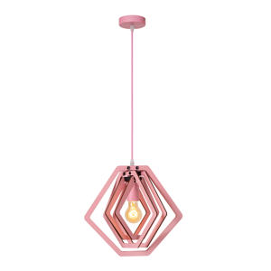 MAURO - Hanglamp Kinderkamer - 1xE27 - Roze
