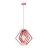 Lucide MAURO - Hanglamp Kinderkamer - 1xE27 - Roze