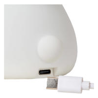 thumbnail: Lucide PINCHA RABBIT - Oplaadbare Tafellamp Kinderkamer - Accu/Batterij - LED 3 StepDim - RGB - Beige | Essential