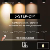thumbnail: Lucide PINCHA RABBIT - Oplaadbare Tafellamp Kinderkamer - Accu/Batterij - LED 3 StepDim - RGB - Beige | Essential