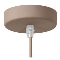 thumbnail: Lucide MAURO - Hanglamp Kinderkamer - 1xE27 - Taupe