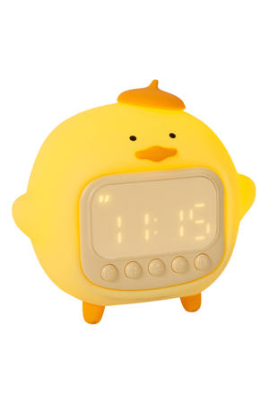 PINCHA DUCK - Oplaadbare Tafellamp Kinderkamer - Accu/Batterij - LED 3 StepDim - 1x1,5W 2100K - Met muziekfunctie - Geel | Essential