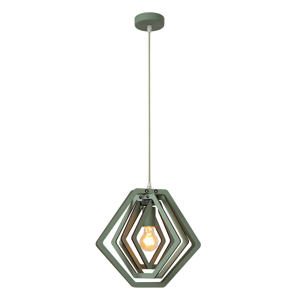 MAURO - Hanglamp Kinderkamer - 1xE27 - Groen