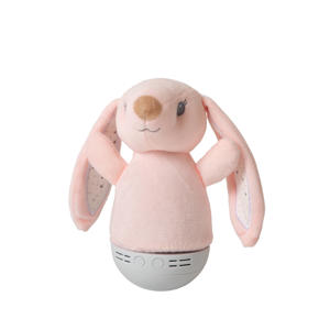 DOLLY - Tafellamp Kinderkamer - Batterijen - LED - 1x3W 2700K - Met muziekfunctie - Roze