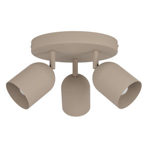 Tilston Spot - E14 - Ø 25 cm - Zandkleur/Beige/Crème - Kantelbaar 