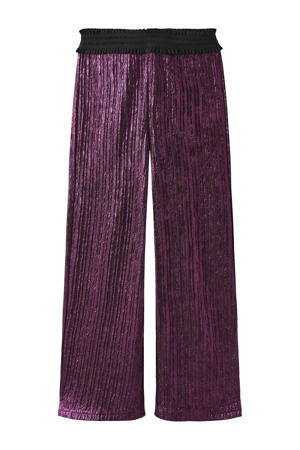 loose casual broek paars