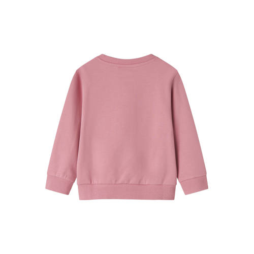 NAME IT MINI kersttrui roze Sweater All over print