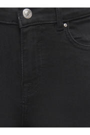 thumbnail: KIDS ONLY GIRL high waist wide leg jeans black denim