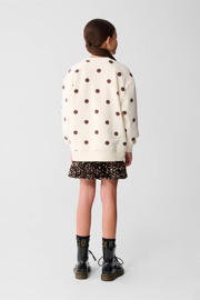 thumbnail: Shoeby oversized sweater met stippen ecru