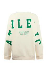thumbnail: Shoeby relaxed sweater met backprint ecru